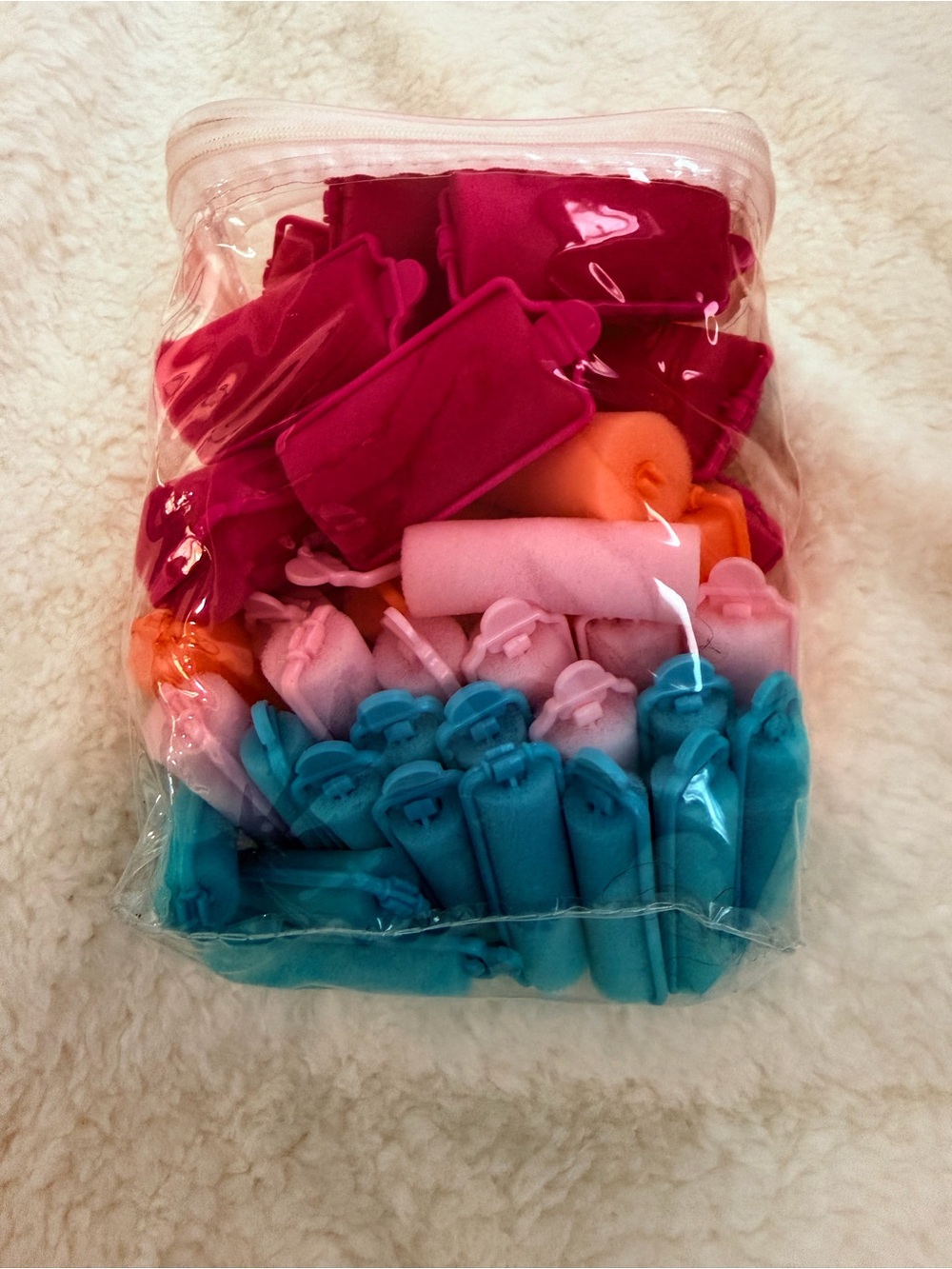 Hair Rollers set- foam